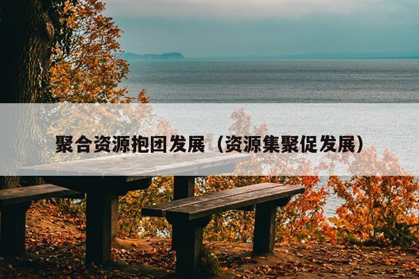 聚合资源抱团发展(资源集聚促发展) 聚合资源抱团发展(资源集聚促发展)