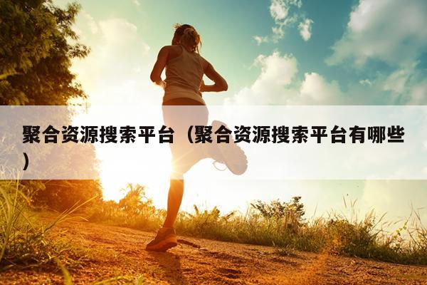 聚合资源搜索平台(聚合资源搜索平台有哪些) 聚合资源搜索平台(聚合资源搜索平台有哪些)