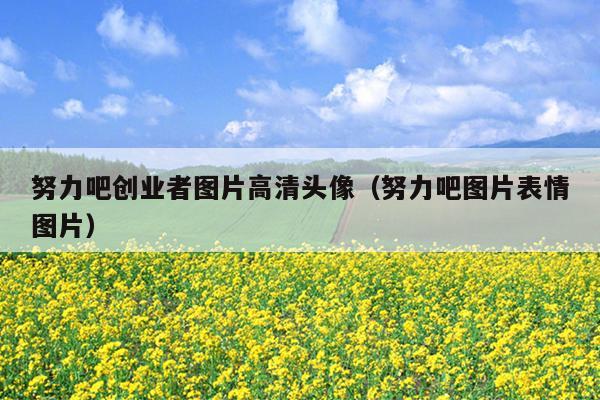 努力吧创业者图片高清头像(努力吧图片表情图片) 努力吧创业者图片高清头像(努力吧图片表情图片)
