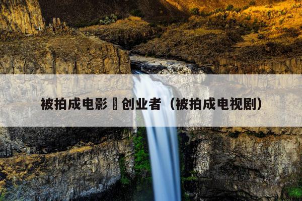 被拍成电影旳创业者（被拍成电视剧）